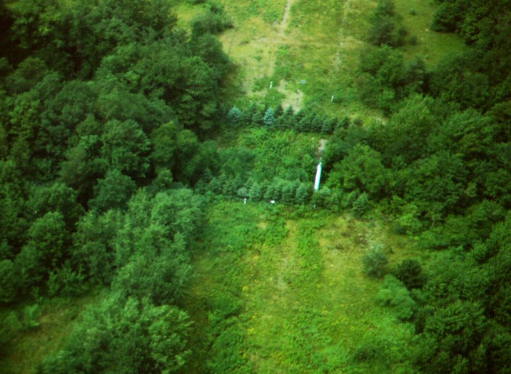 Pipeline aerial photo